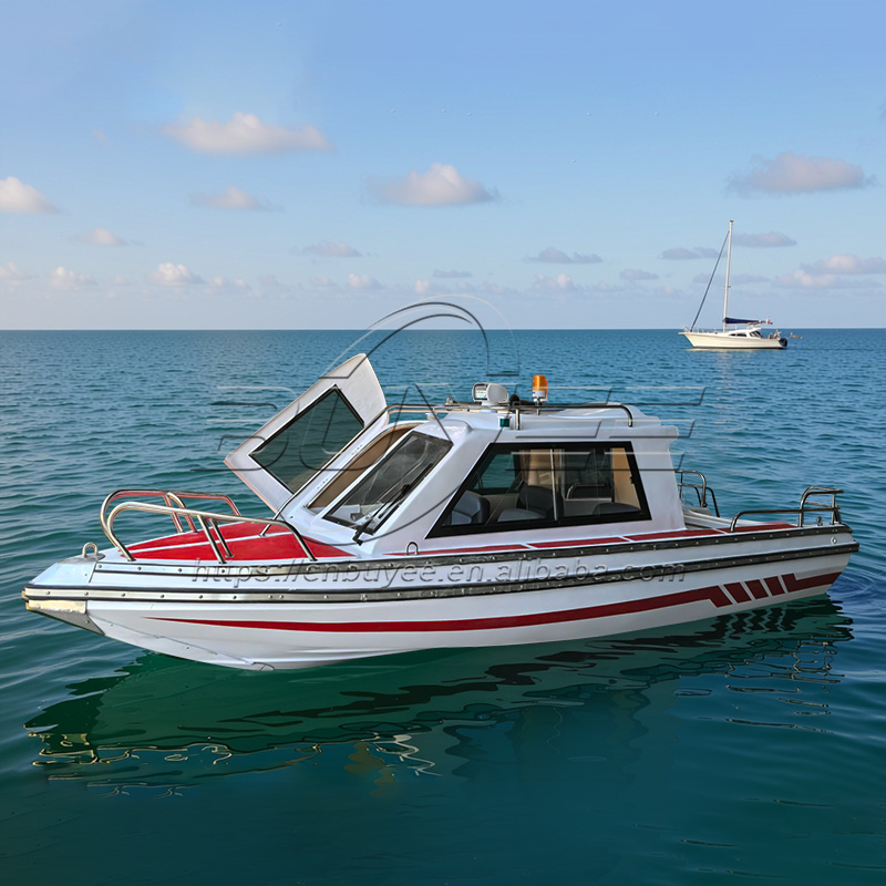 Fishing Boat Fiberglass - قارب صيد سريع بطول 17.6 قدم/5.38