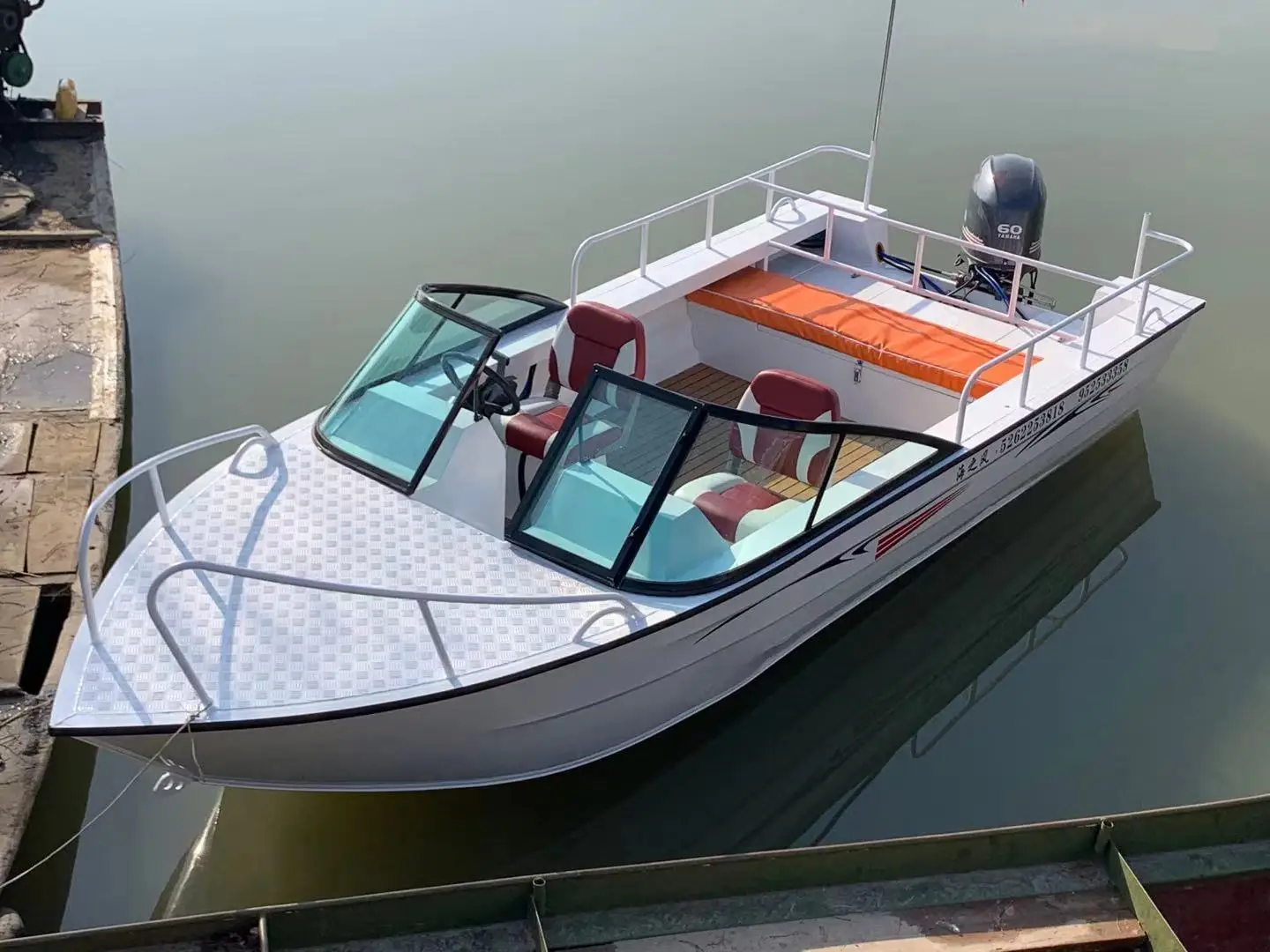 KAIP الفاخرة الألومنيوم يخت 5. - مراجعة Fishing Boat Fiberglass وسعره