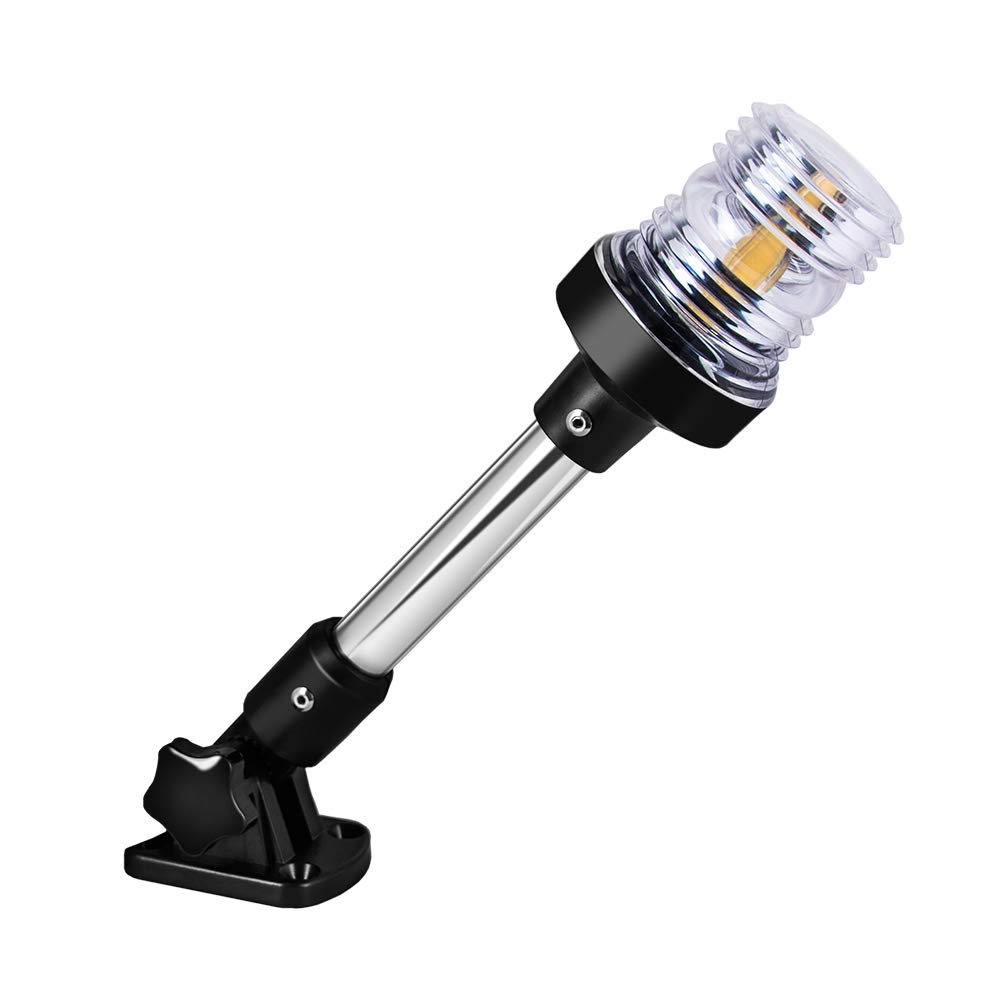 ضوء ملاحة LED جديد قابل للطي ب - مراجعة Fishing Boat Steering Wheel وسعره