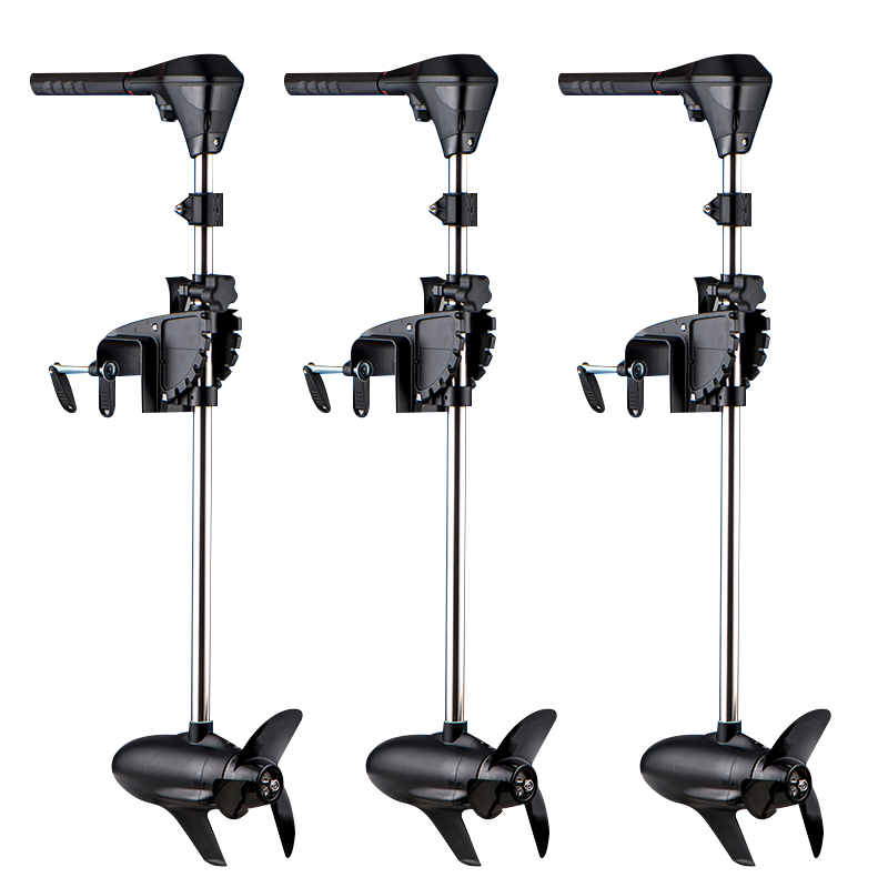 محرك صيد خارجي كهربائي بدون فر - مراجعة Fishing Boat Trolling Motor وسعره