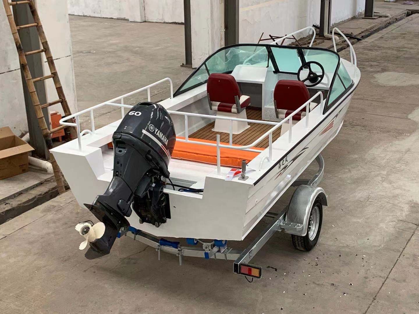 قارب سريع من الألومنيوم ، قوار - مراجعة Fishing Boat Fiberglass وسعره