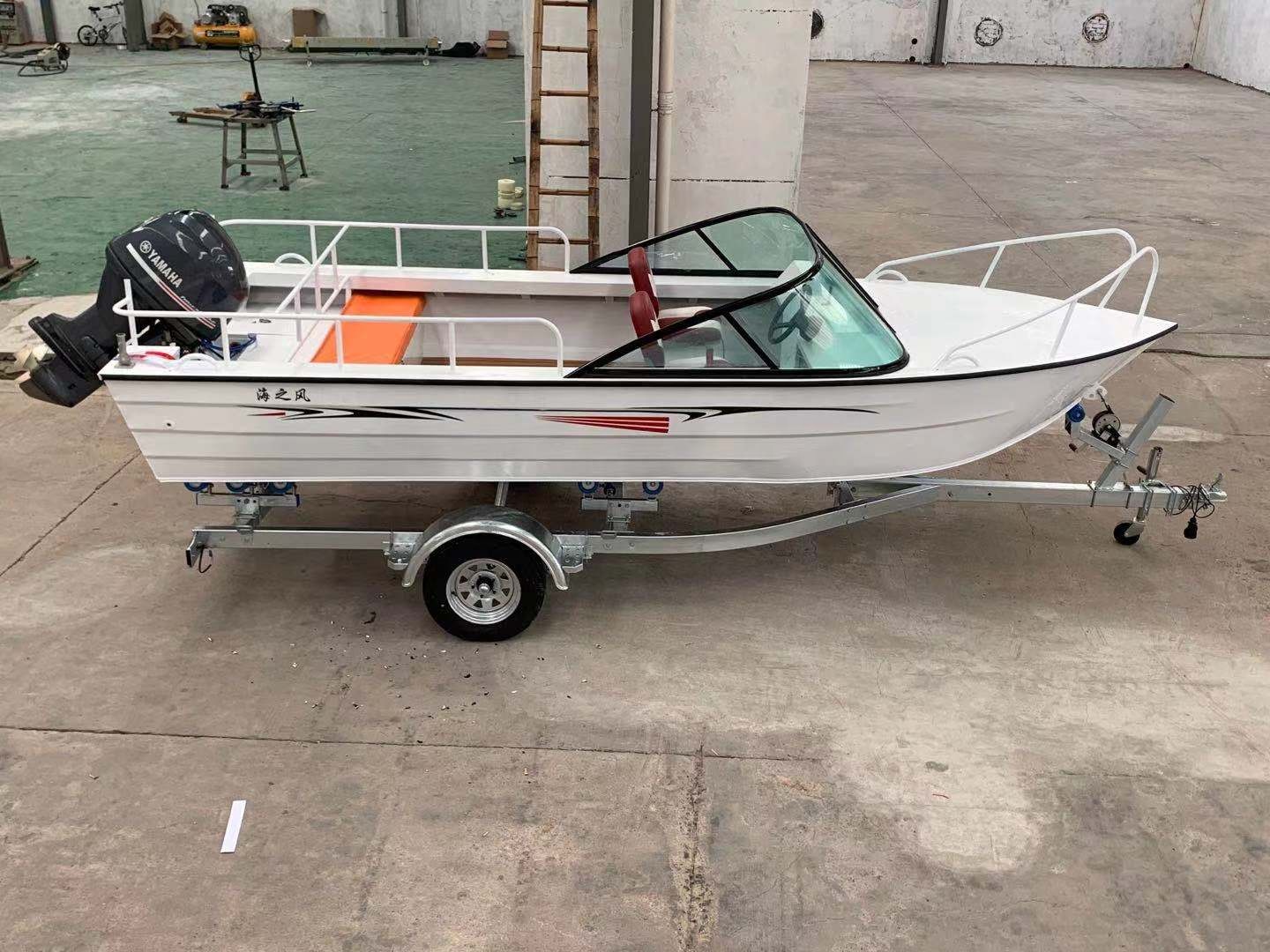 قارب سريع من الألومنيوم ، قوار - مراجعة Fishing Boat Fiberglass وسعره