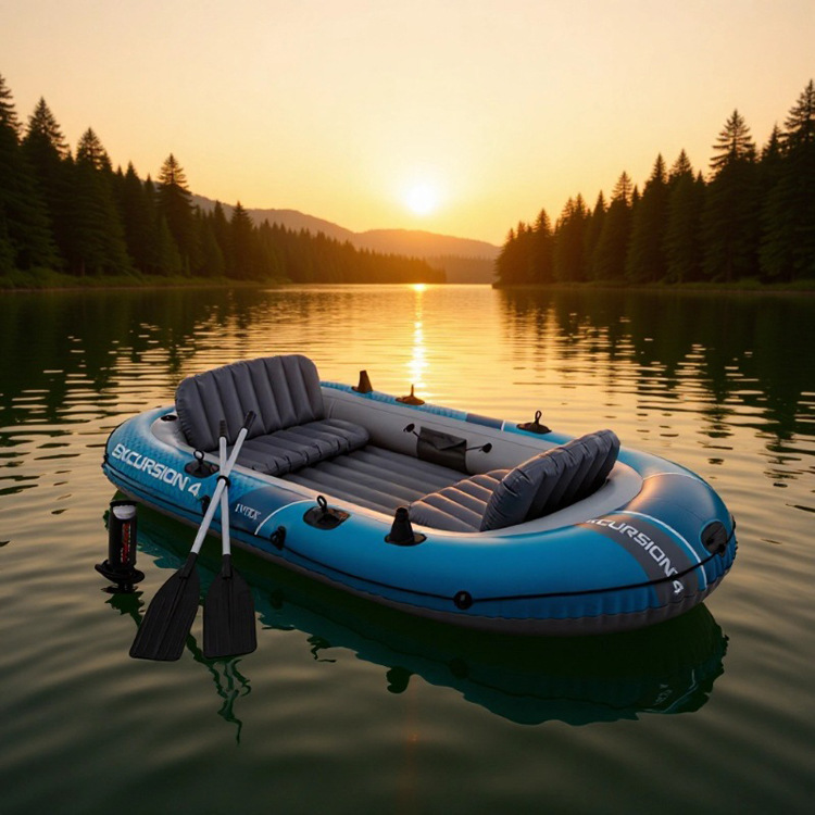 قارب مطاطي أصلي وحقيقي يتسع لأ - مراجعة Fishing Boat Inflatable وسعره