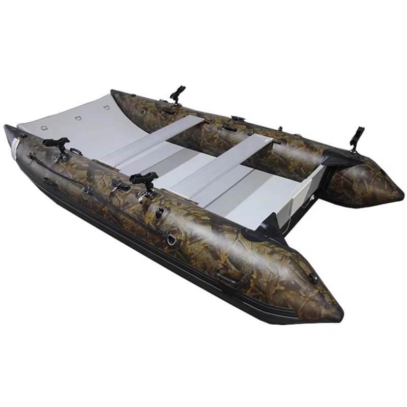 قارب كاتاماران عالي السرعة قاب - مراجعة Fishing Boat Inflatable وسعره