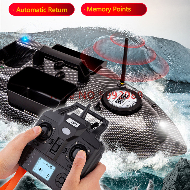 قارب صيد بالتحكم عن بعد بموقف  - مراجعة Fishing Boat Gps وسعره